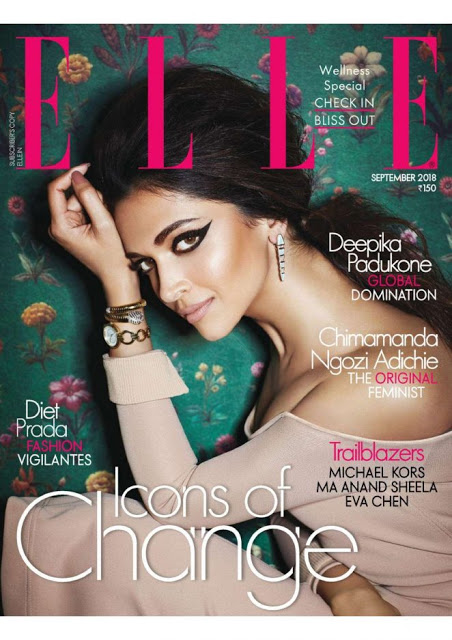 Glamorous Actress Deepika Padukone Photo Shoot For Elle India Magazine 11